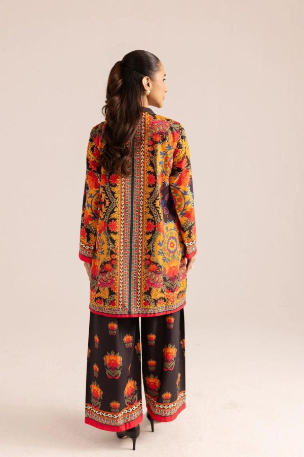 Stylish Colorfull Printed Shirt and Trouser Set - 2 Pcs - Image 3