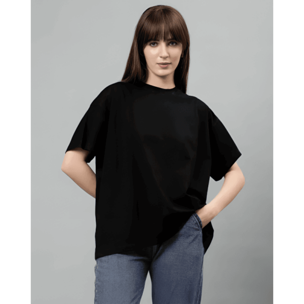 Women's Stitched Jersey Printed T-Shirt zb-23 - Image 2